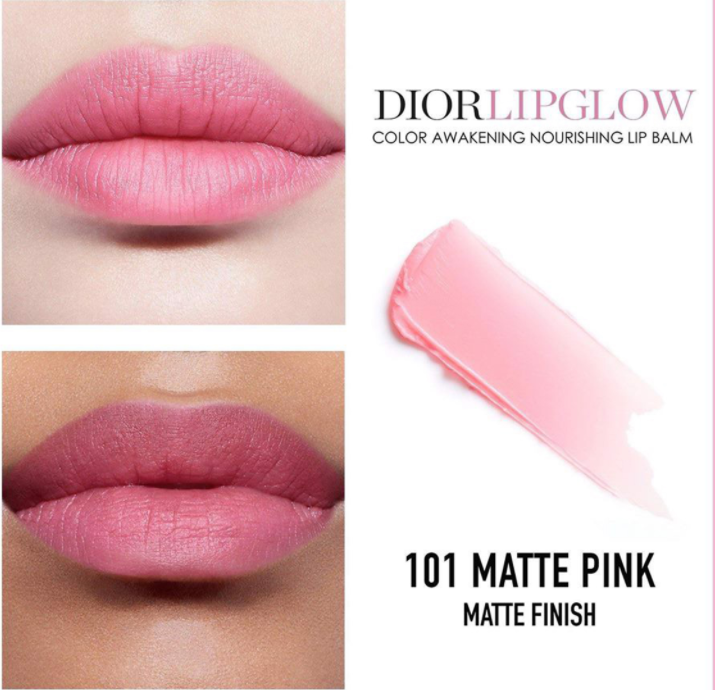 Son Dior Addict Lip Glow Matte 101 Pink